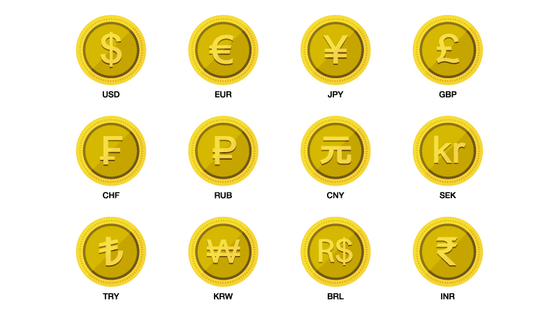 通貨の種類